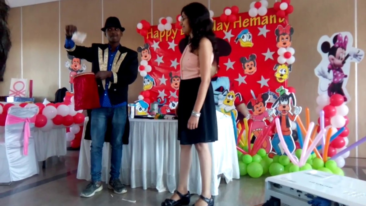 A Celebration Magician is great for Entertainment